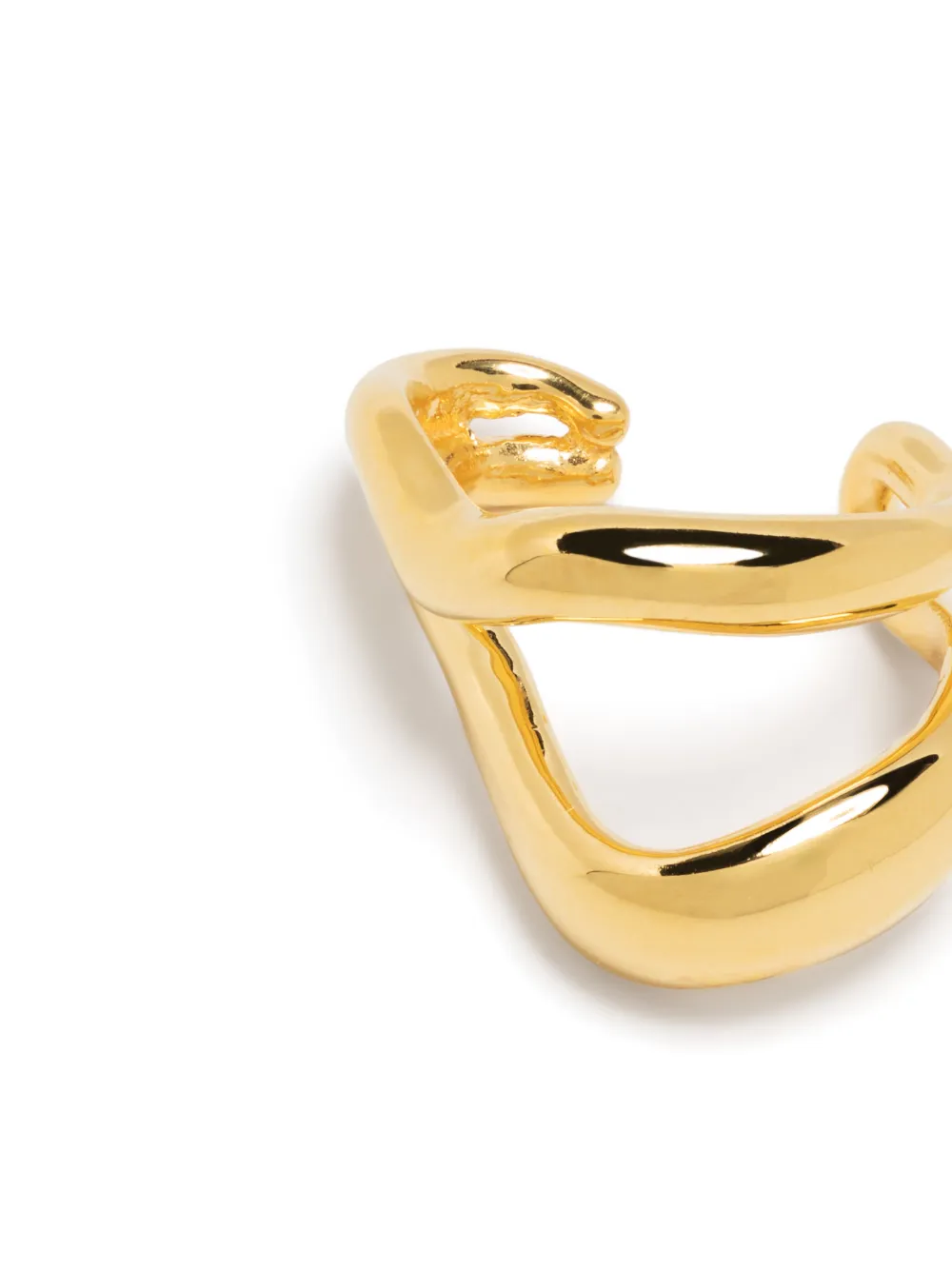 Maria Black 'river' Single Earcuff In Gold