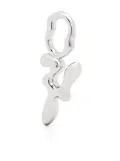 Maria Black Fluent Letter Y pendant - Silver