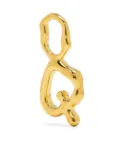 Maria Black Fluent Letter Q pendant - Gold