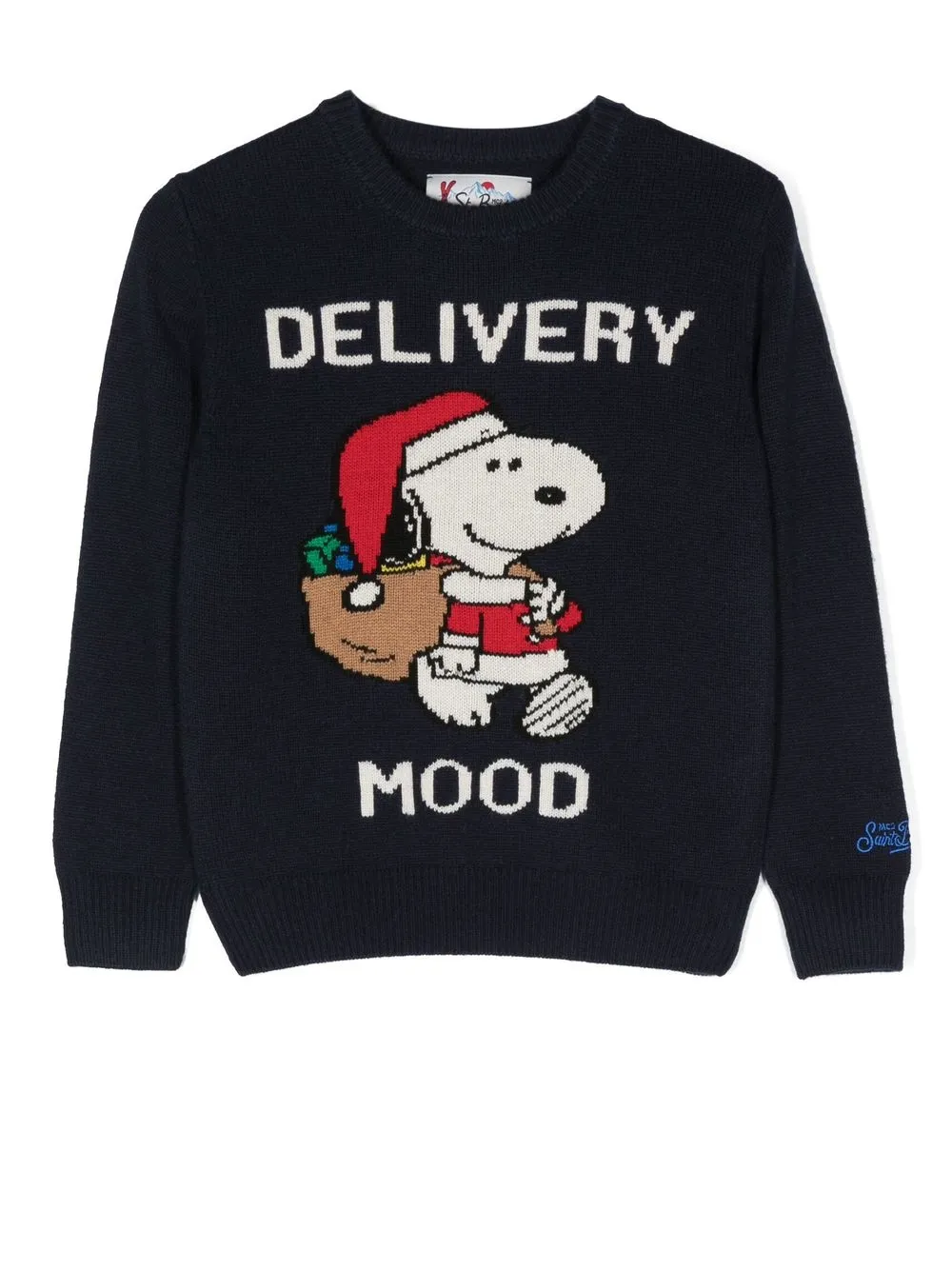 

MC2 Saint Barth Kids Snoopy-print jumper - Azul