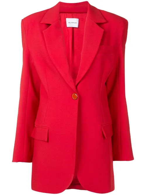 Blazer à simple boutonnage - Olympiah - Modalova