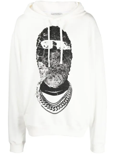 Ih Nom Uh Nit hoodie con estampado gráfico y cordones