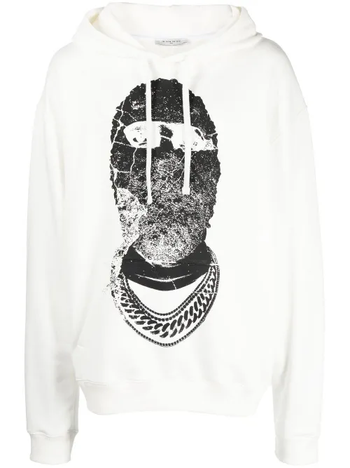 Hoodie à imprimé graphique - Ih Nom Uh Nit - Modalova