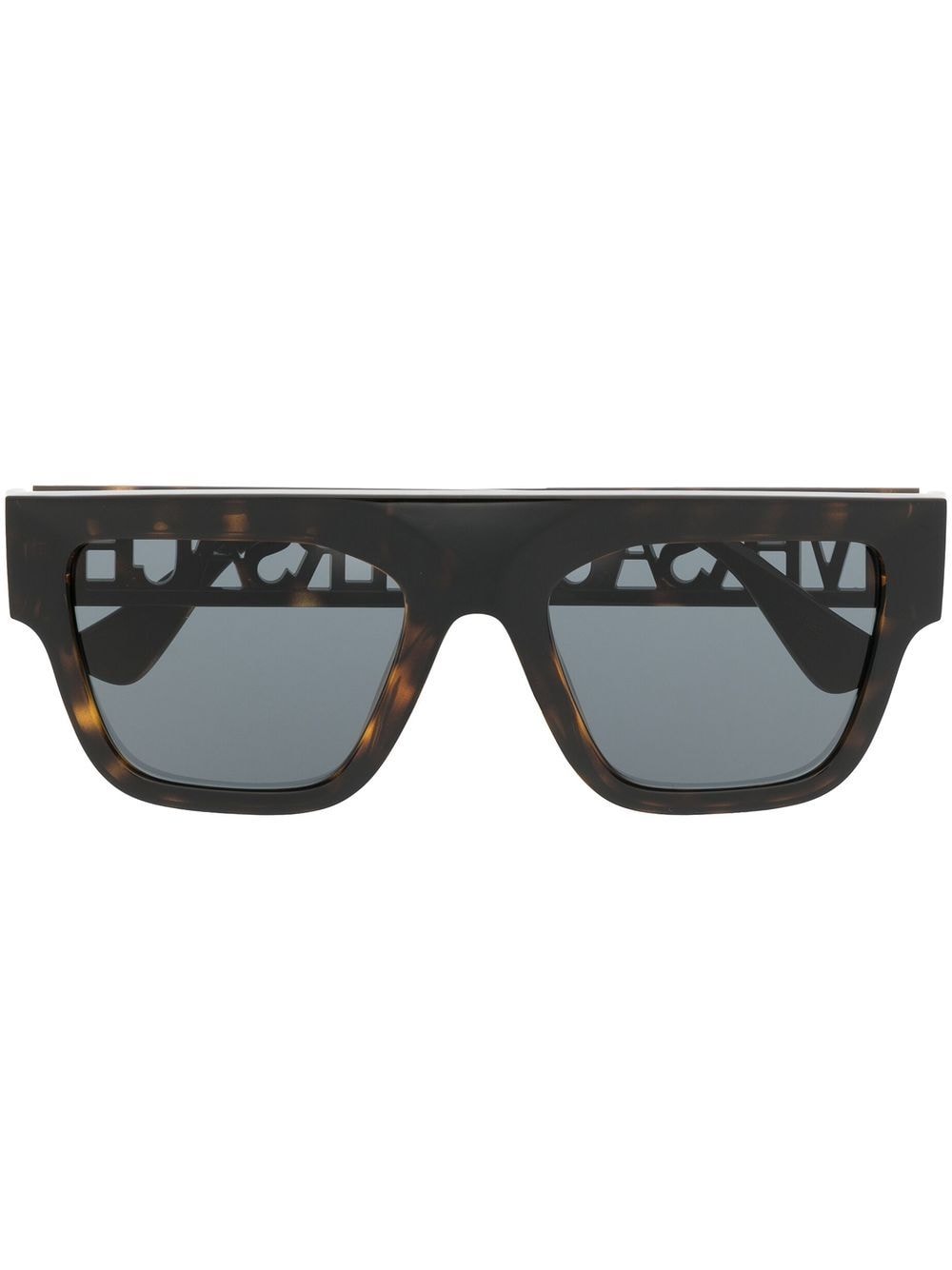 Versace Eyewear logo-detail square-frame sunglasses - 10887