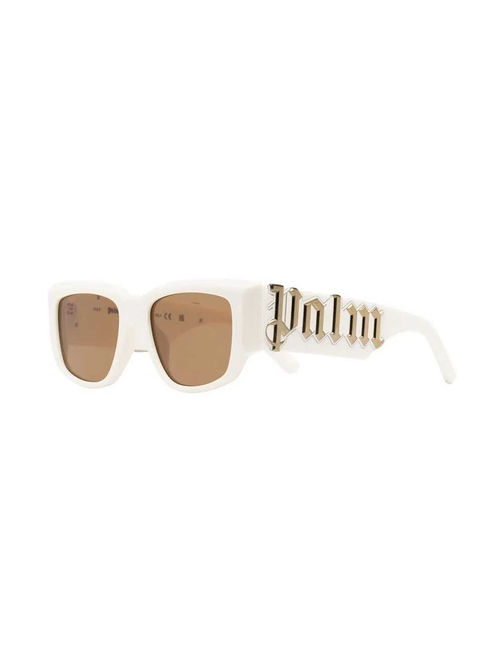 

Palm Angels Laguna square-frame sunglasses - Neutrals