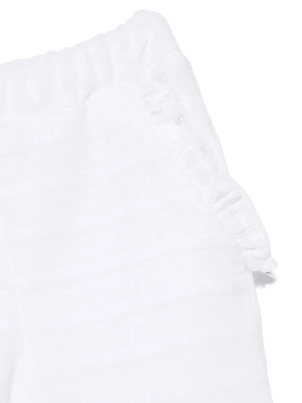 Patachou Top en broek met teddybeerapplicatie Wit