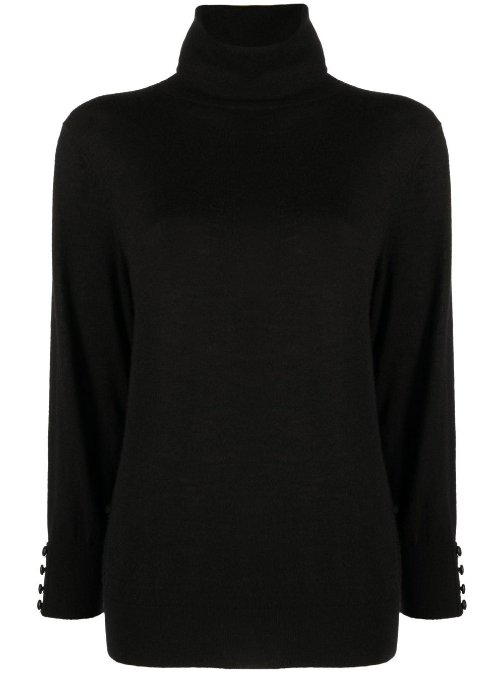 cashmere rollneck jumper