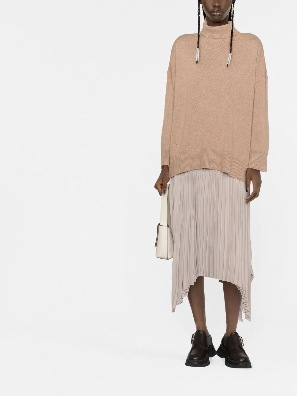 Max & Moi Kasjmier coltrui - Beige
