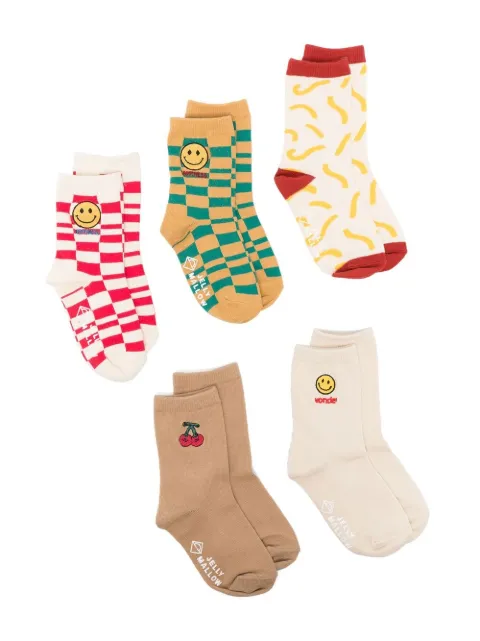JELLYMALLOW lot de chaussettes Wonder