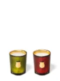 TRUDON Gloria and Gabriel scented candles set - Green