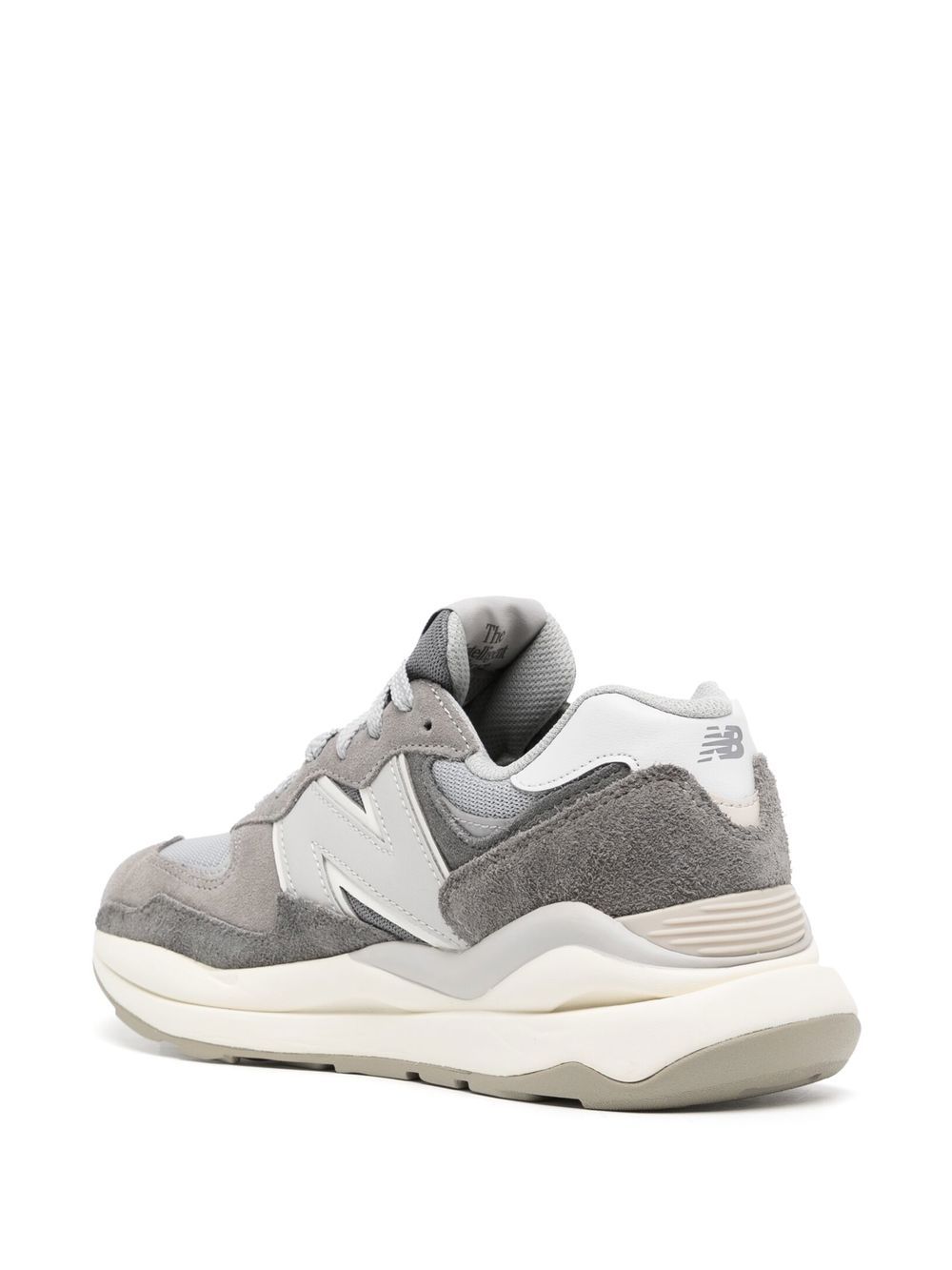 hype New Balance logo-patch panelled sneakers 