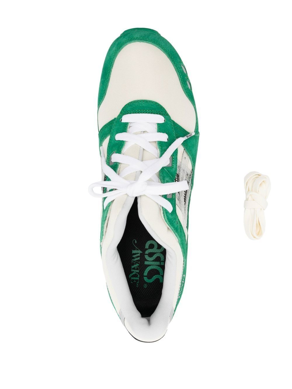 Shop Asics X Awake Gel-lyte Iii Sneakers In Green