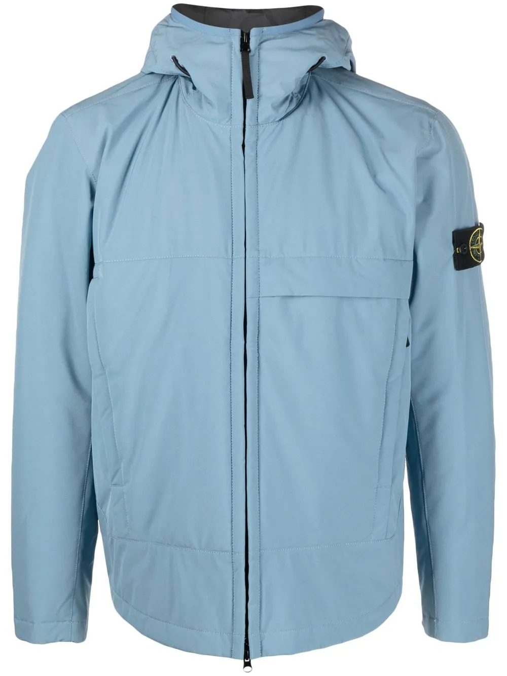 

Stone Island chamarra con parche del logo - Azul