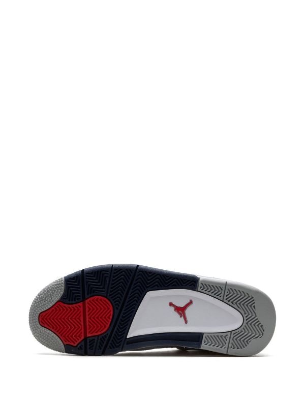 Jordan Air Jordan 4 "Midnight Navy" Sneakers   Farfetch