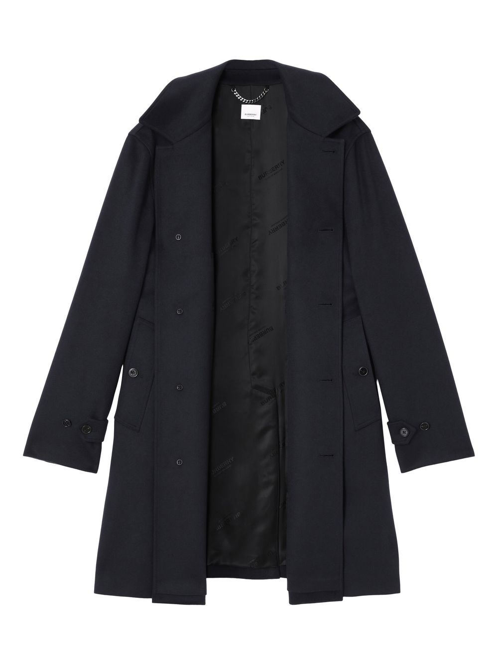 Affordable Burberry Cashmere Paddington Car button-up coat Men