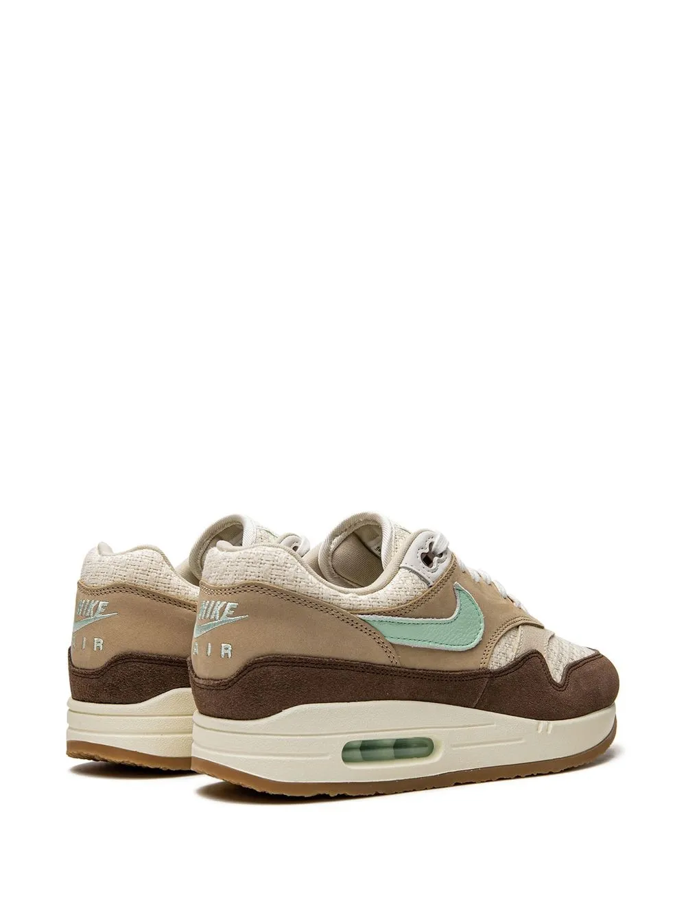 Shop Nike Air Max 1 "crepe" Sneakers In Brown