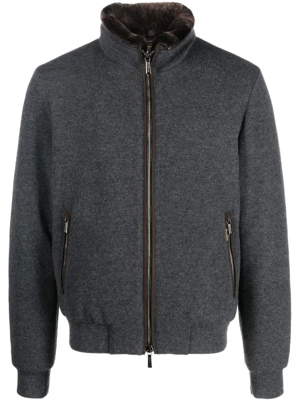 ジャケット Wool-And-Cashmere Hooded Jacket 19124085_41850521_600.jpg