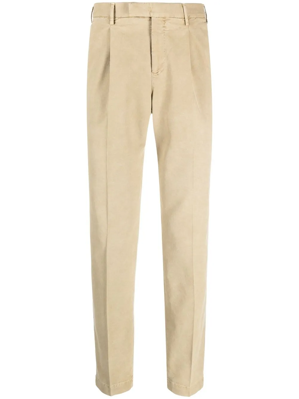 

PT Torino straight-leg cotton-lyocell chinos - Neutrals