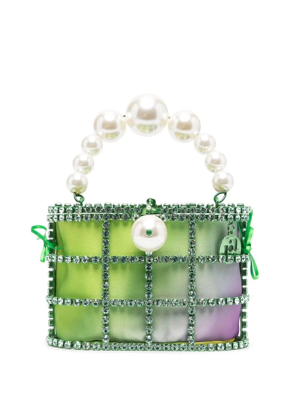 

Rosantica tote Holli con detalles de cristal - Verde