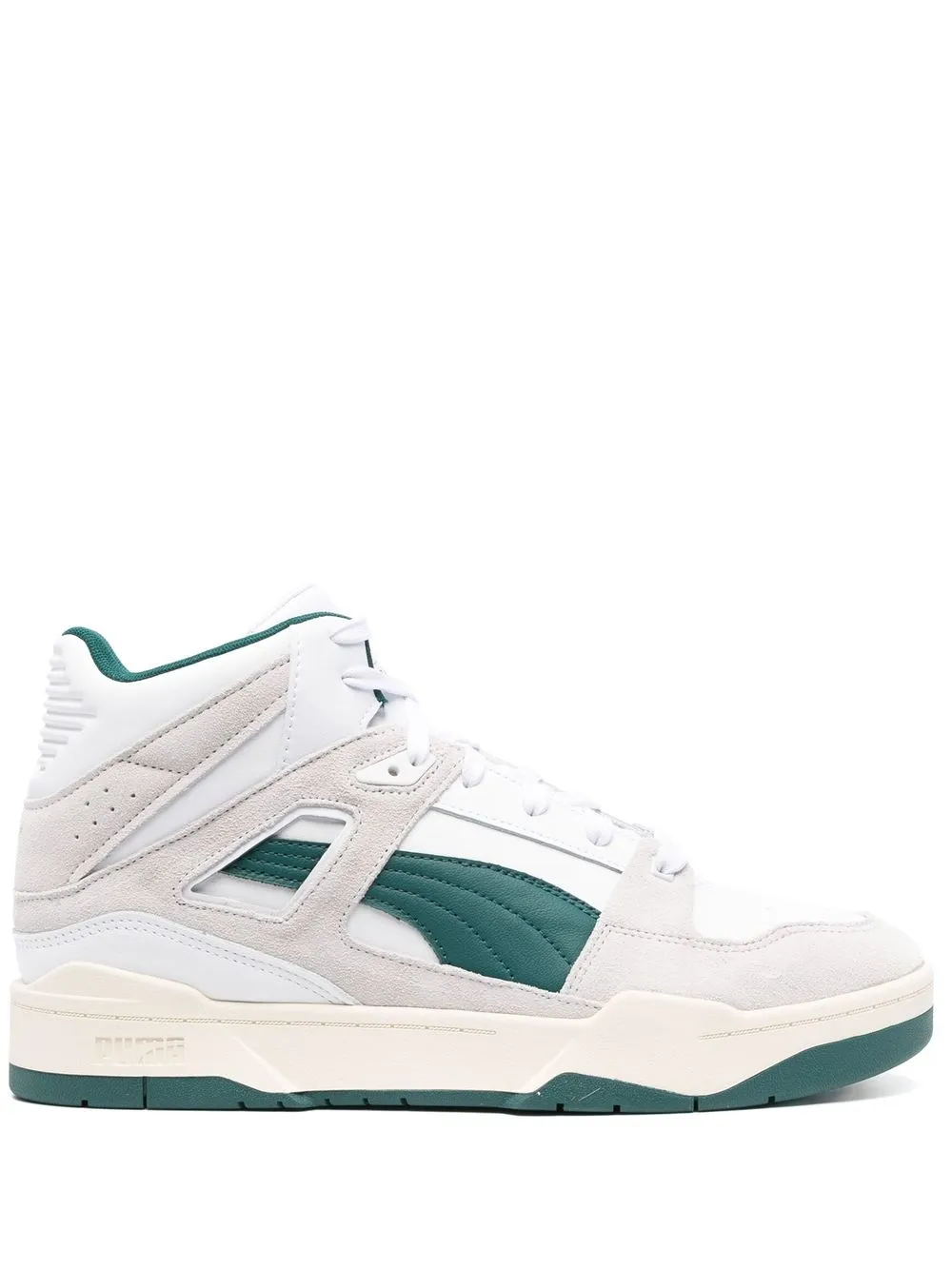 

PUMA high-top lace-up sneakers - Green