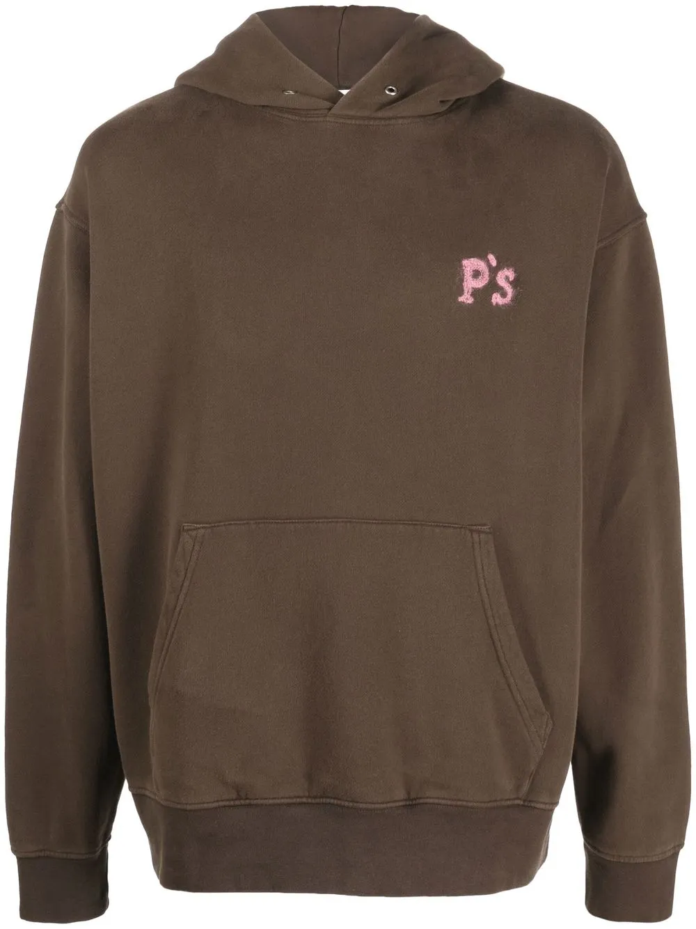 

PRESIDENT'S hoodie con logo bordado - Marrón