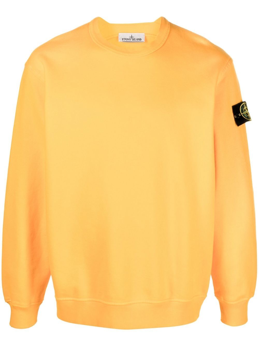 

Stone Island sudadera con parche Compass - Amarillo