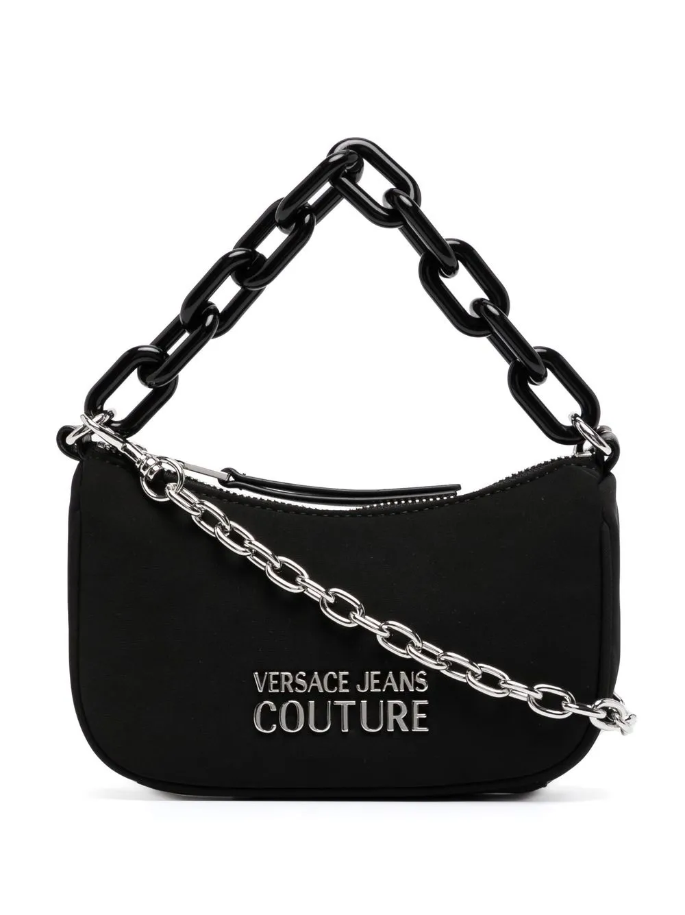 

Versace Jeans Couture bolsa mini con logo - Negro