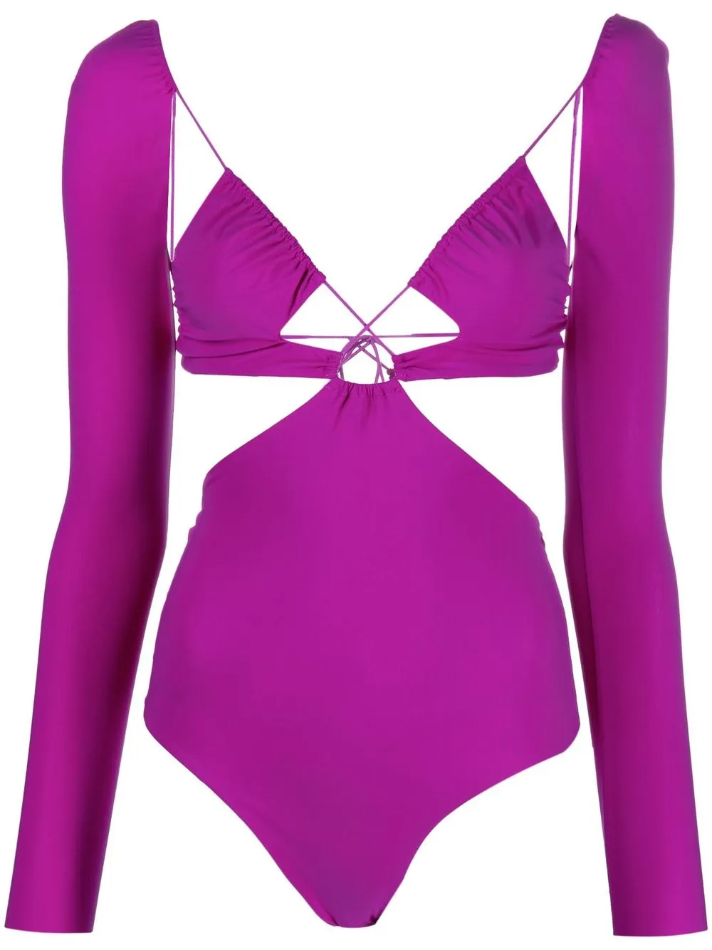 

Amazuìn cut-out bodysuit - Pink