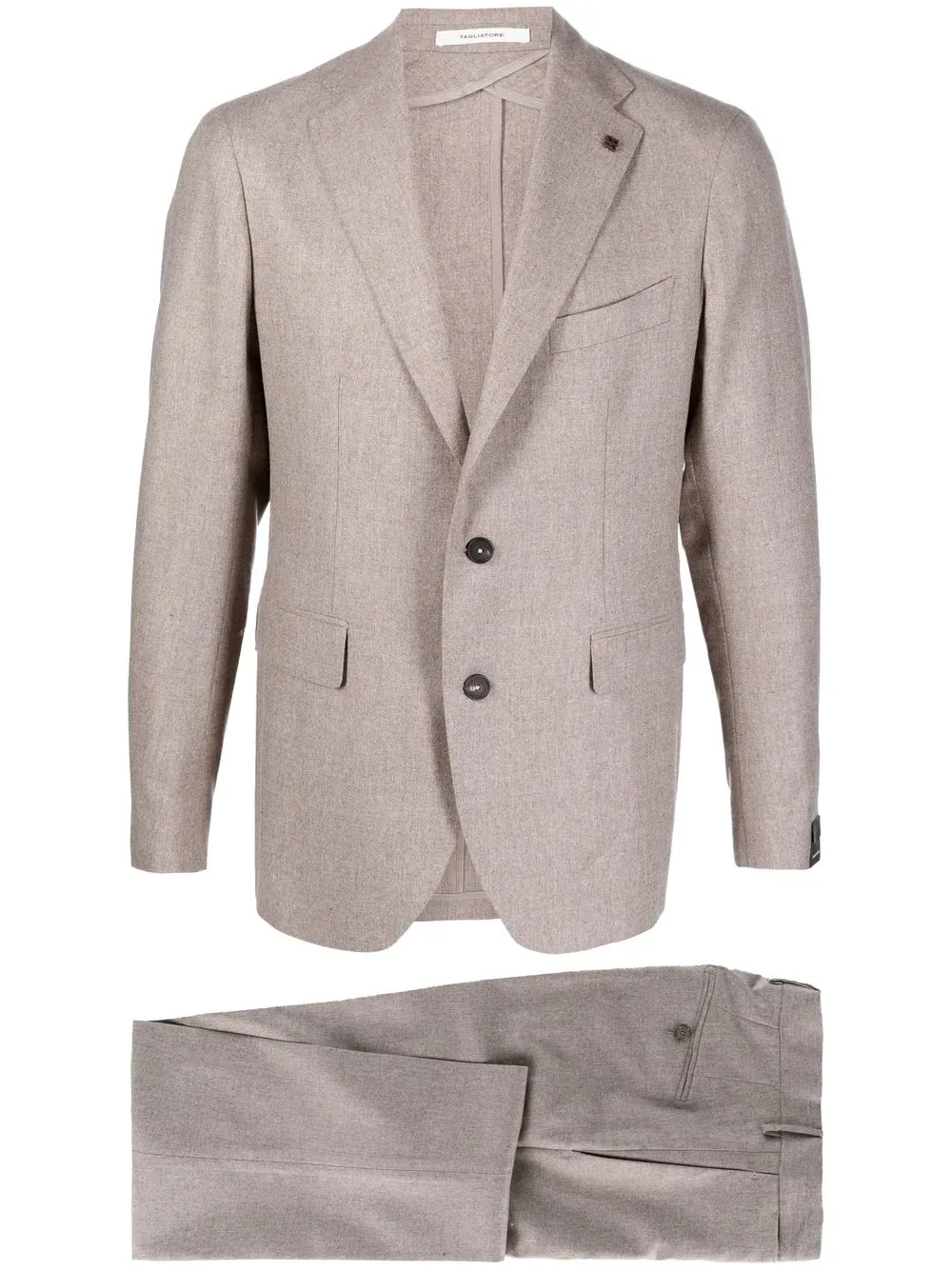 

Tagliatore single-breasted wool suit - Neutrals
