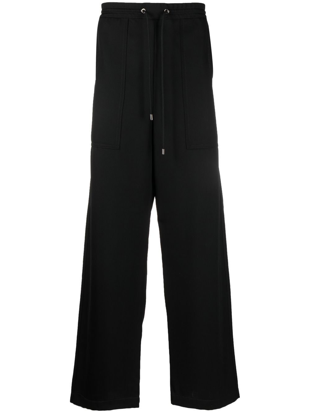 

ETRO pants con cordones en la pretina - Negro