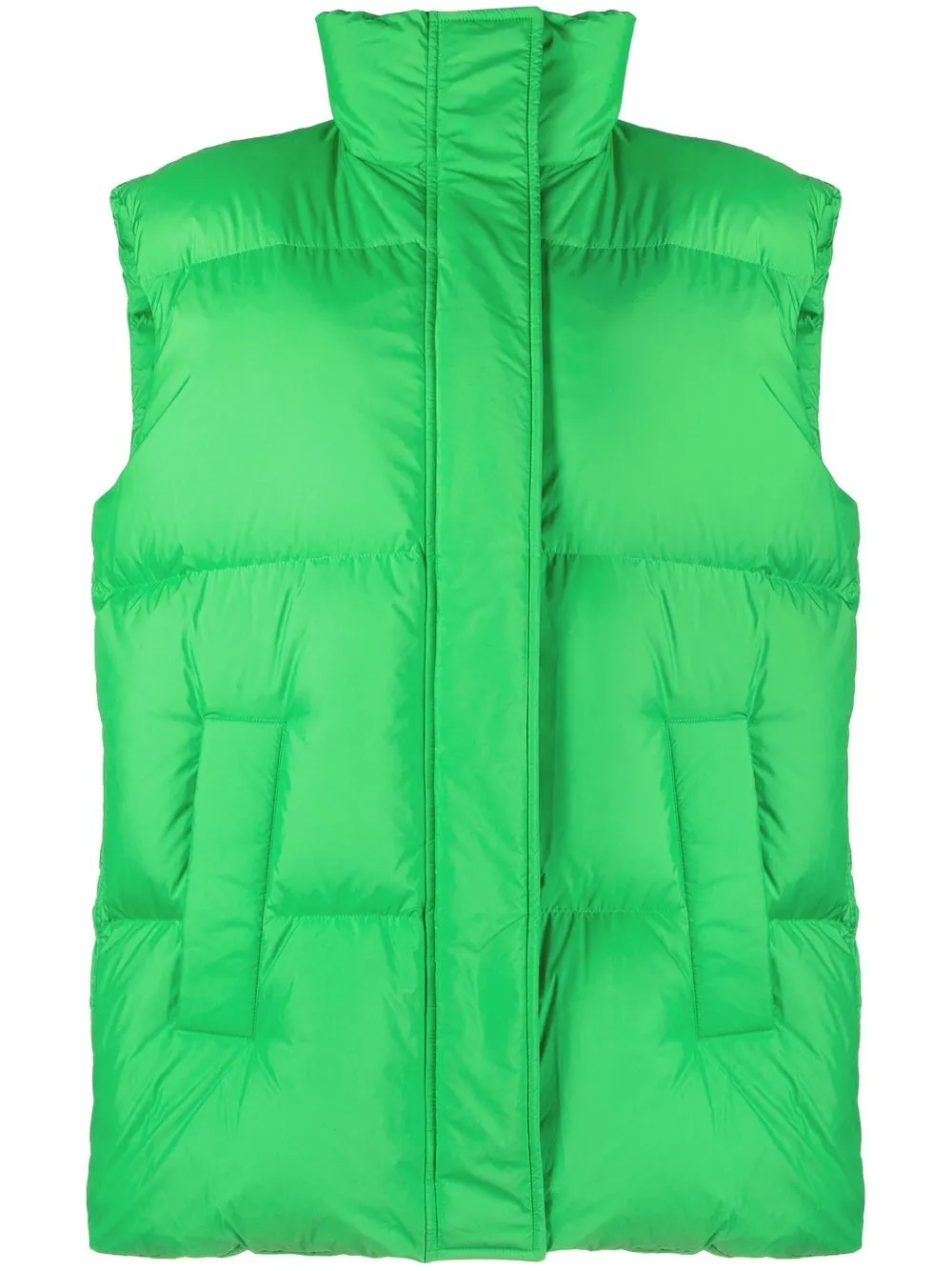 

STAND STUDIO oversize padded gilet - Green