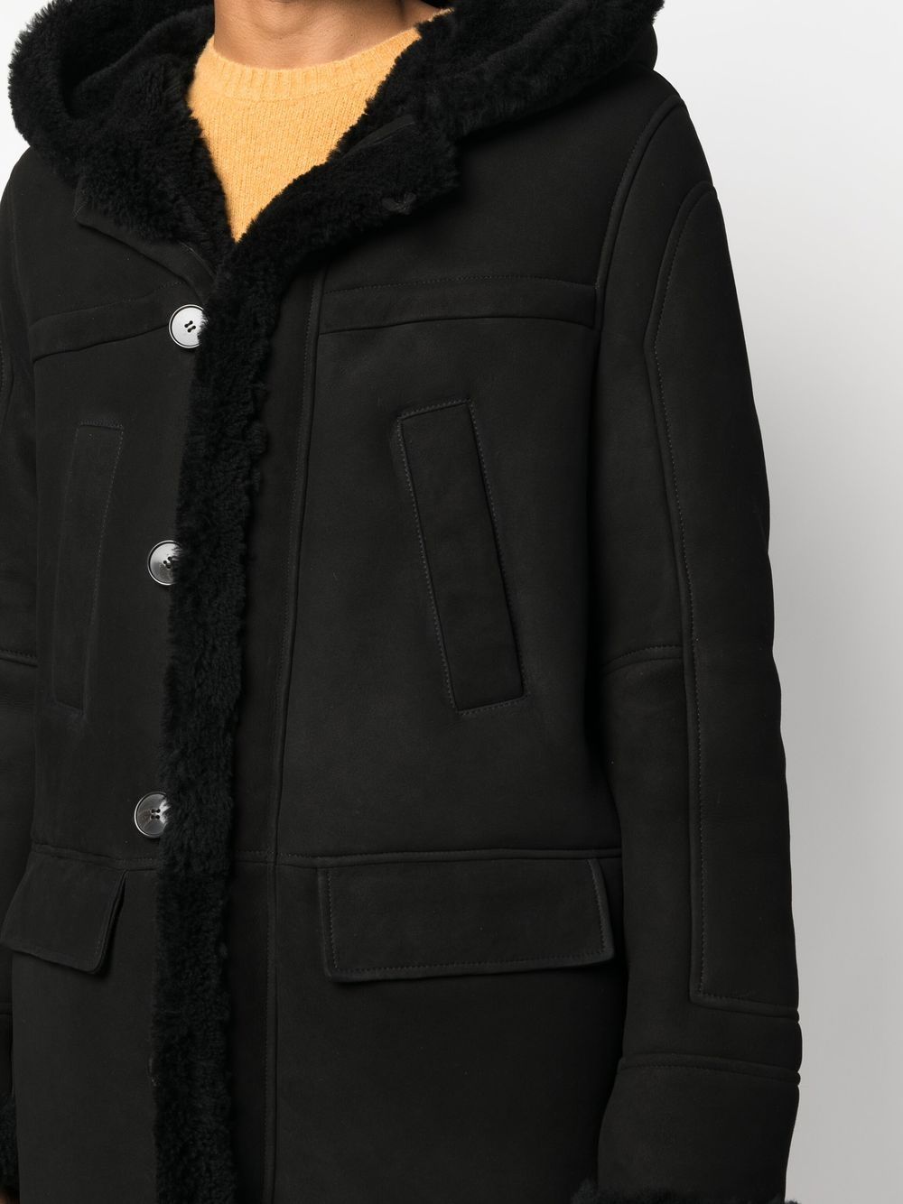 IRO shearling-lined Duffle Coat - Farfetch