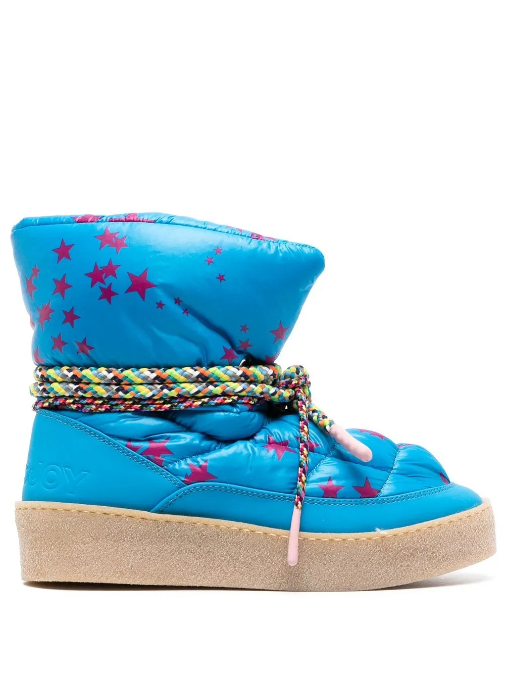 

Khrisjoy botas para nieve con estrella estampada - Azul