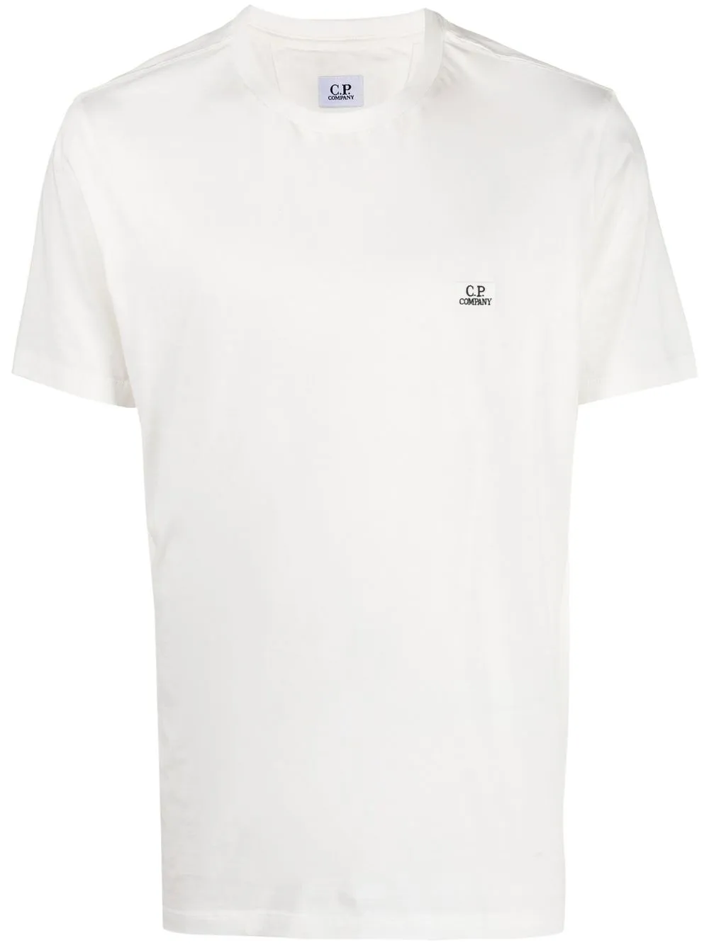 

C.P. Company playera con logo estampado - Blanco