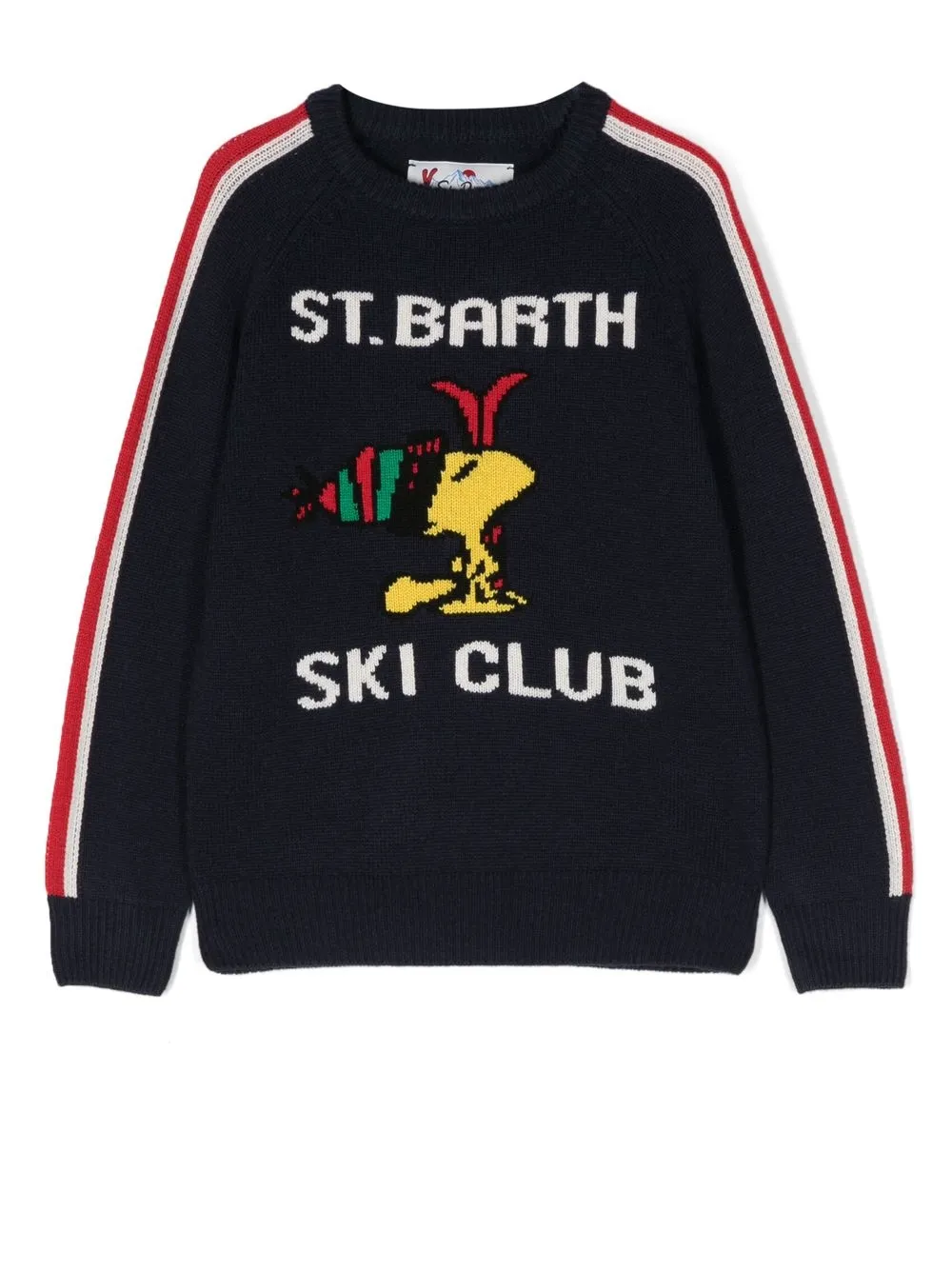 

MC2 Saint Barth Kids suéter con cuello redondo de MC2 Saint Barth Kids x Snoopy - Azul