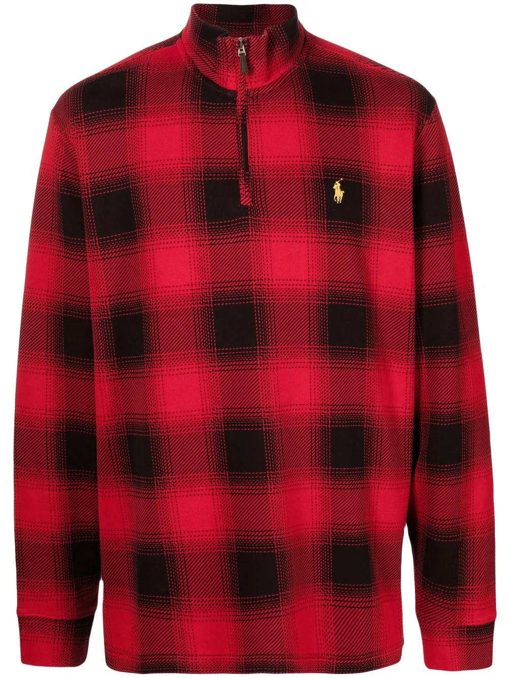 

Polo Ralph Lauren camisa con logo bordado - Rojo