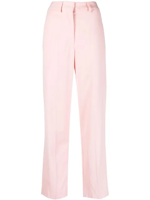 Forte Forte pantalones de vestir con tiro alto