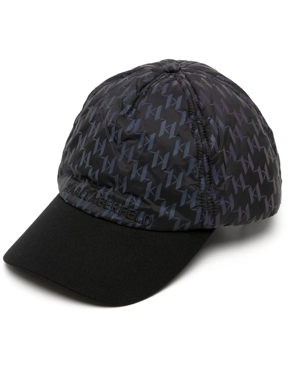 

Karl Lagerfeld K/Monogram logo cap - Black