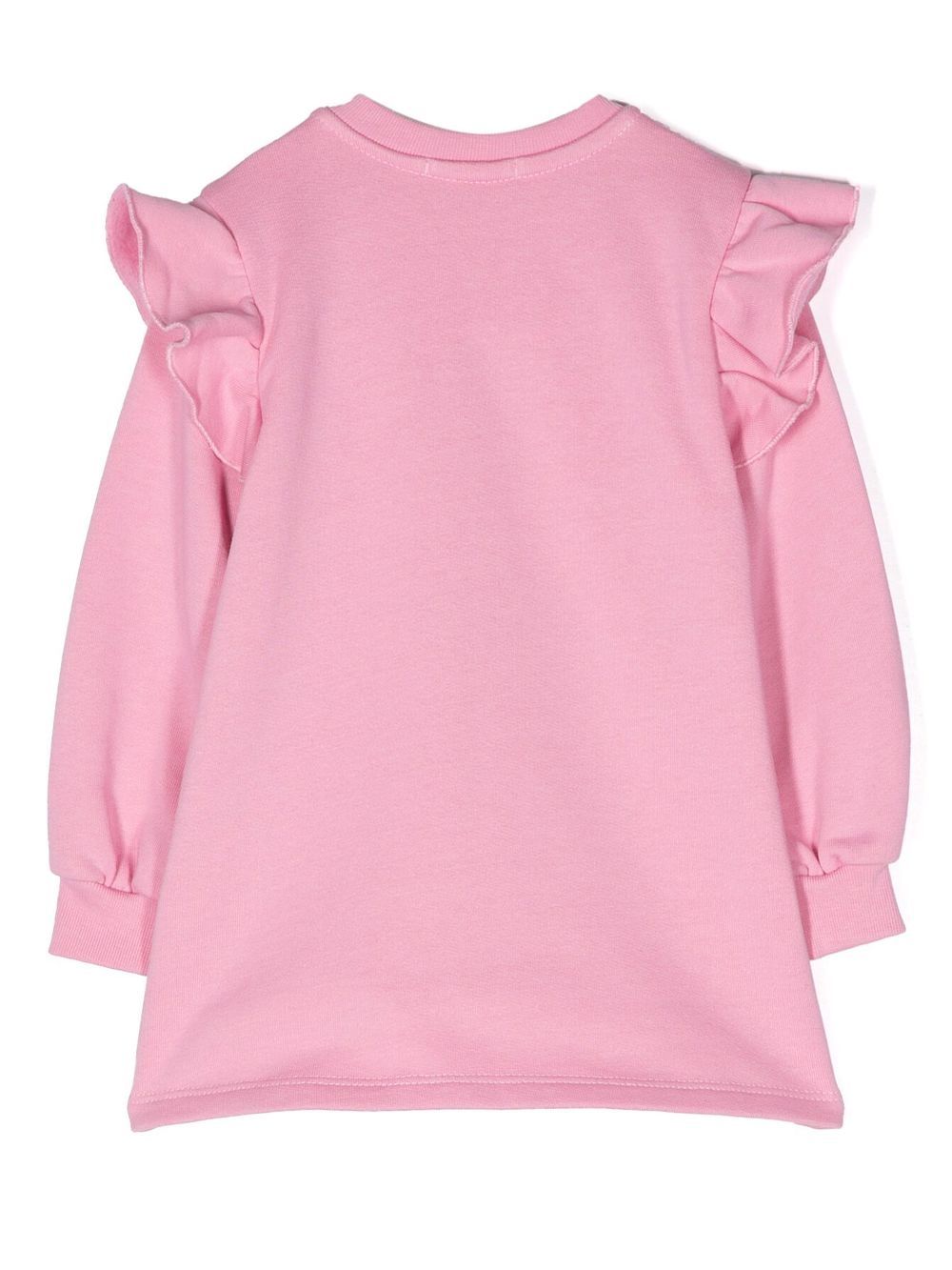 Pinko Kids Katoenen jurk - Roze