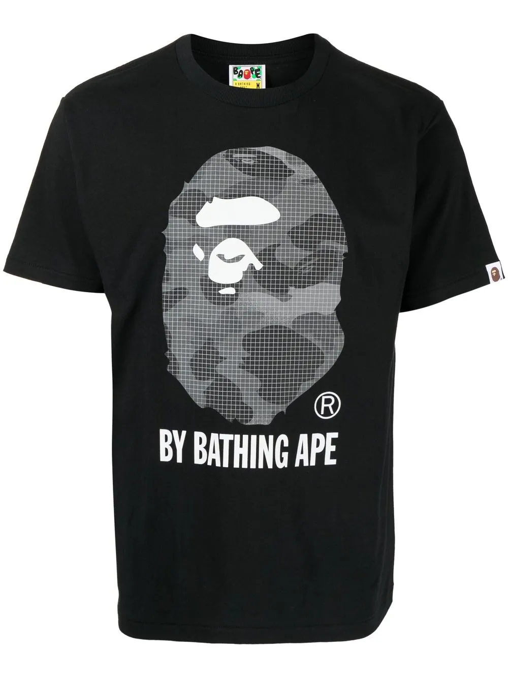 A BATHING APE® Logo Print T-shirt - Farfetch