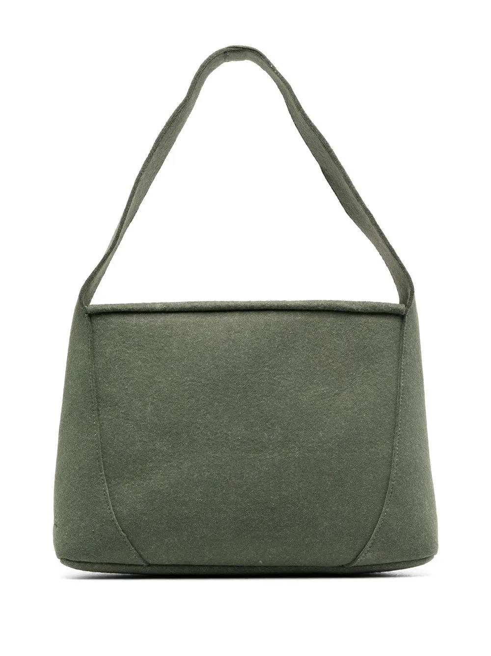 

Paloma Wool bolsa de hombro de fieltro reciclado - Verde