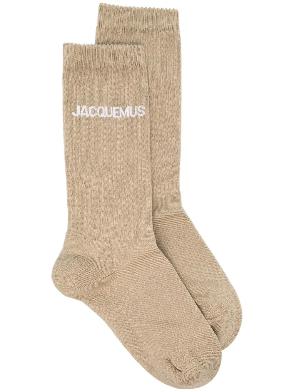 

Jacquemus calcetines con logo en jacquard - Neutro