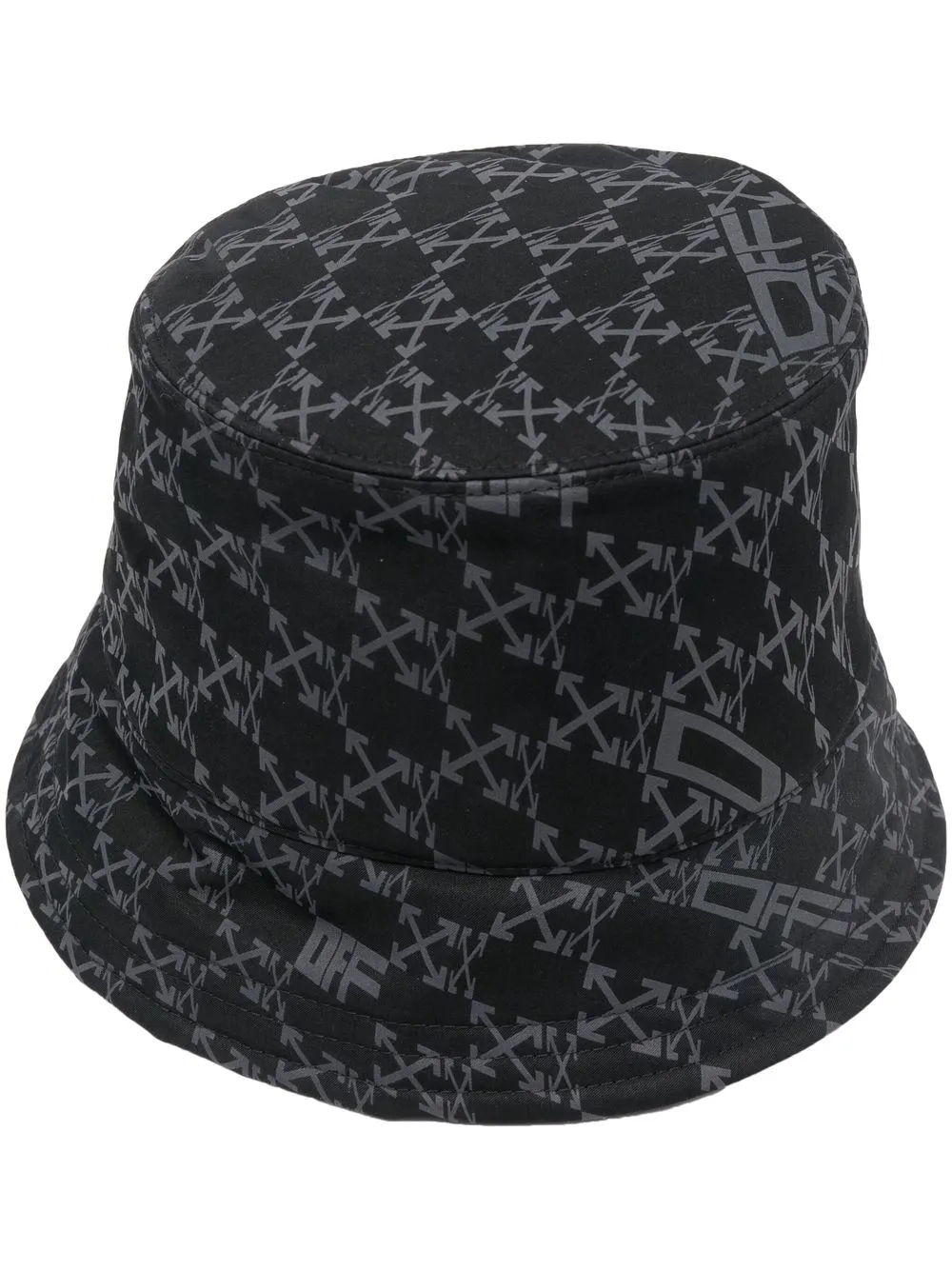 

Off-White Arrows-motif bucket hat - Black