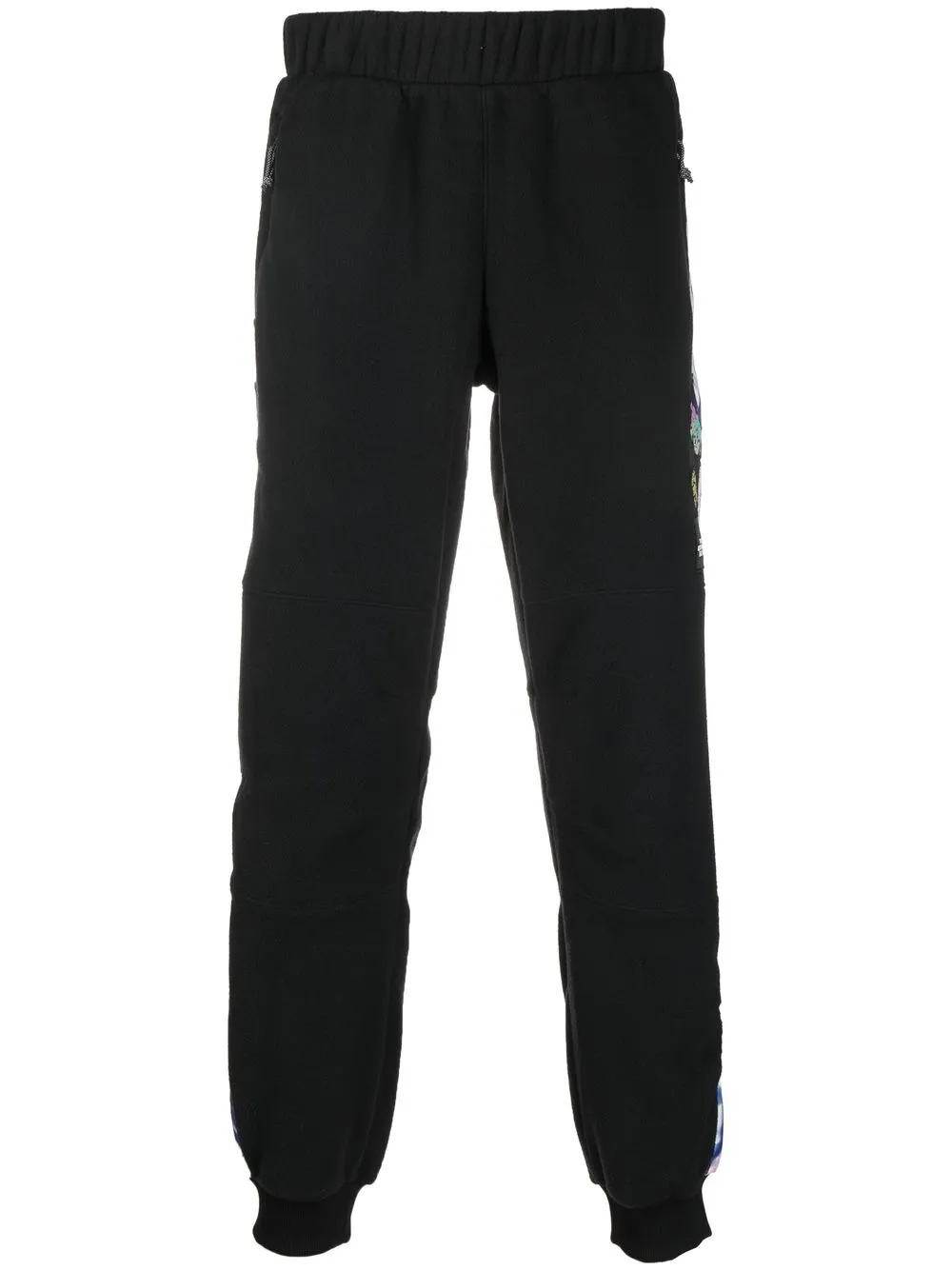 

The North Face graphic-print panelled track pants - Black