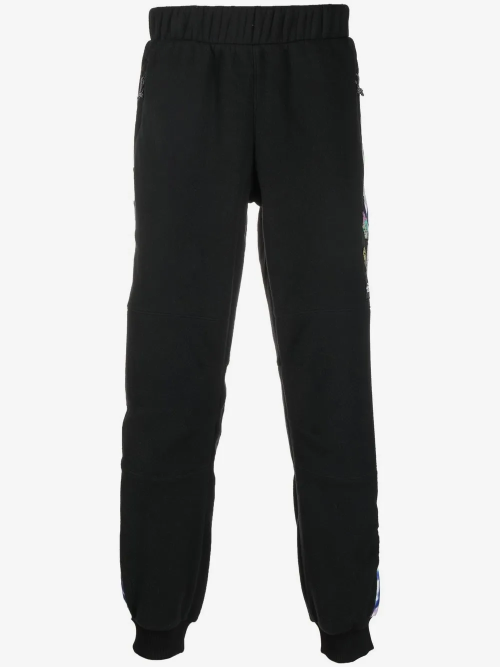 The North Face graphic-print panelled track pants | Black | Image 1