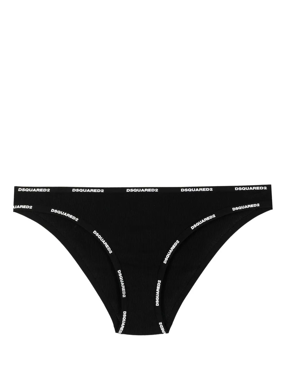 

Dsquared2 logo-print briefs - Black