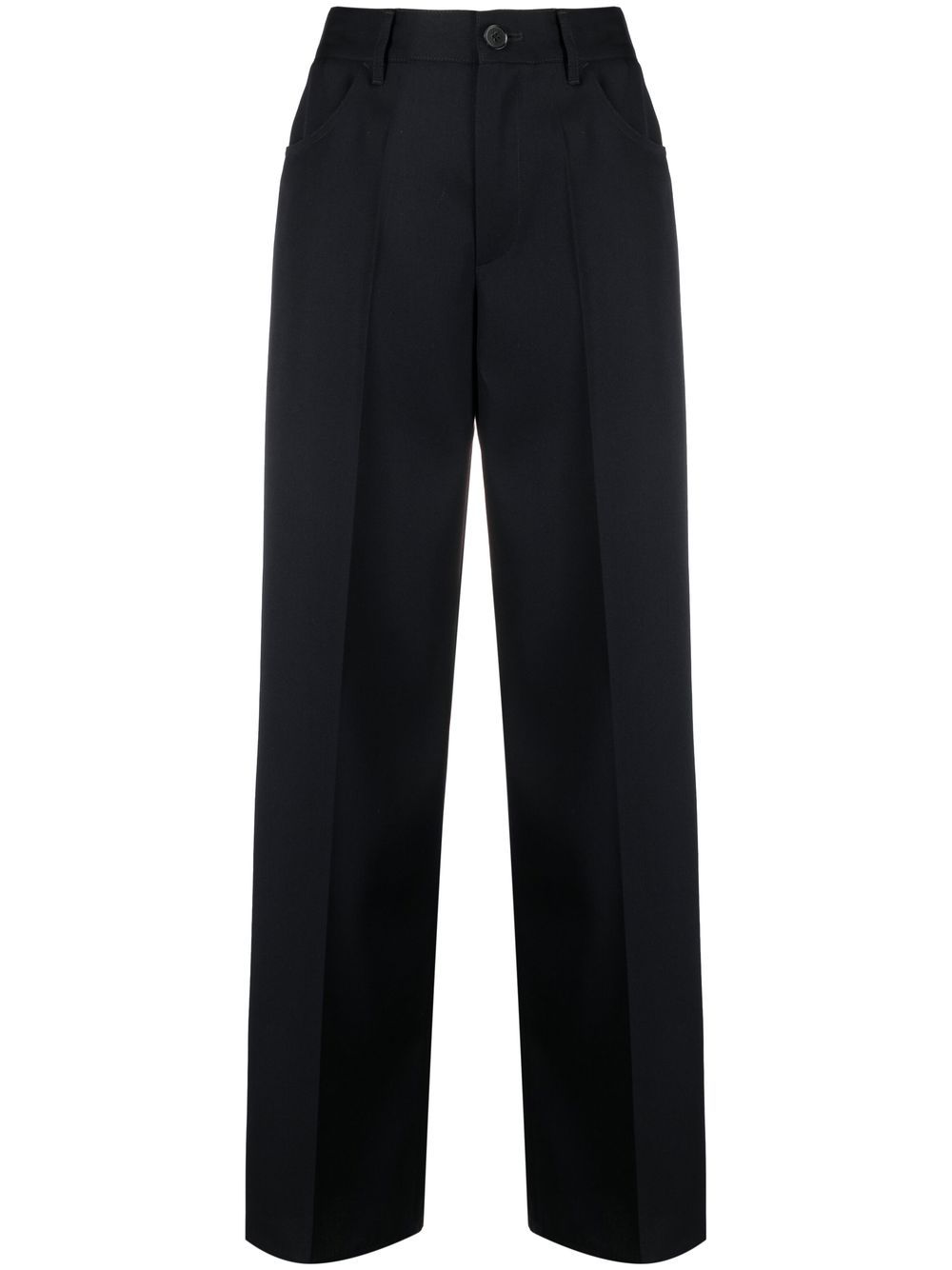 straight-leg trousers