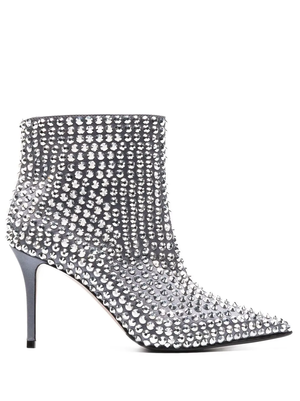 

Le Silla Eva 95mm stud-embellished boots - Grey