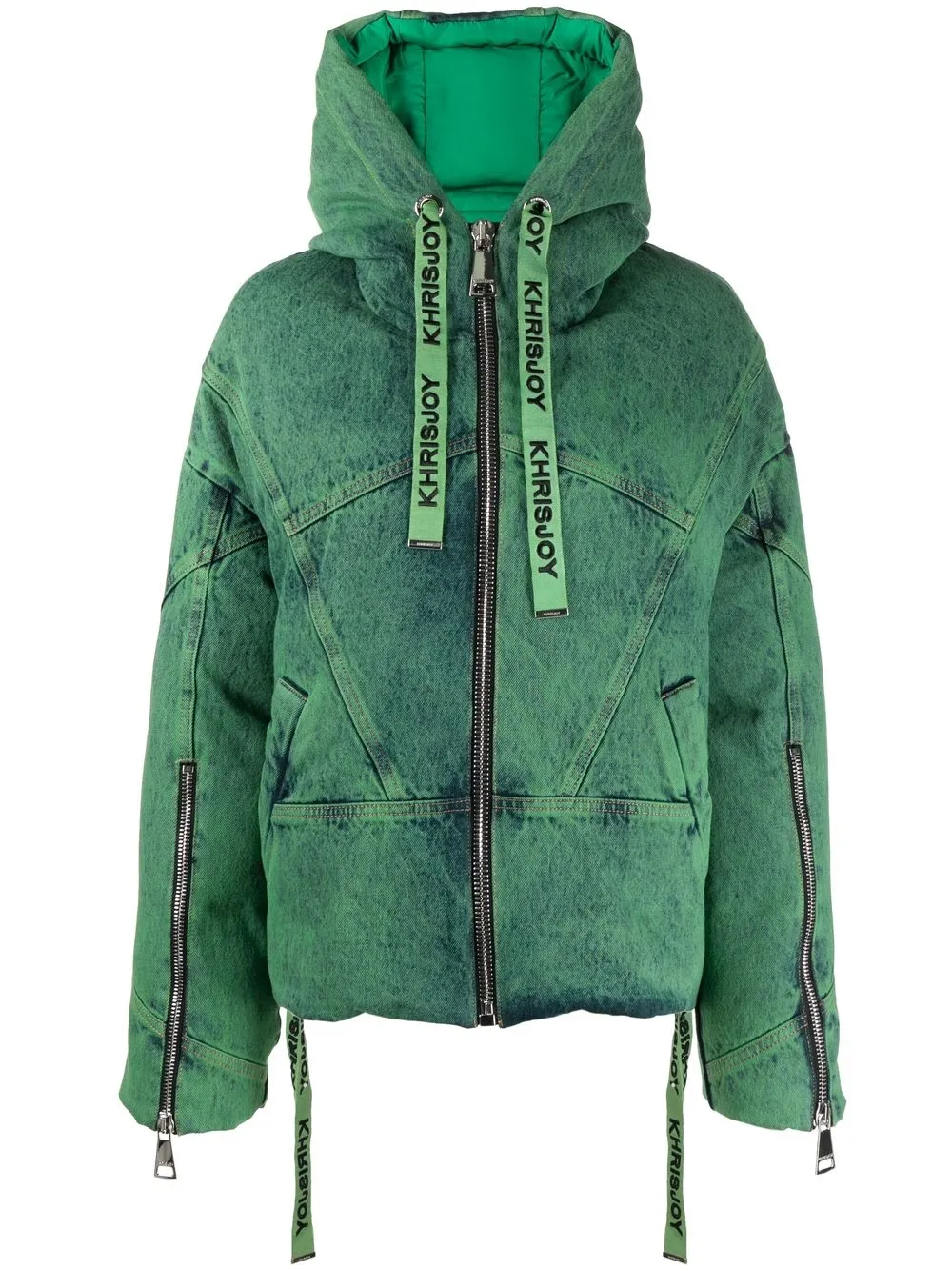 

Khrisjoy denim puffer jacket - Green