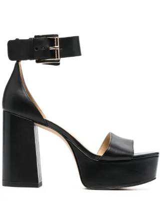 Michael kors blake hot sale leather platform sandal